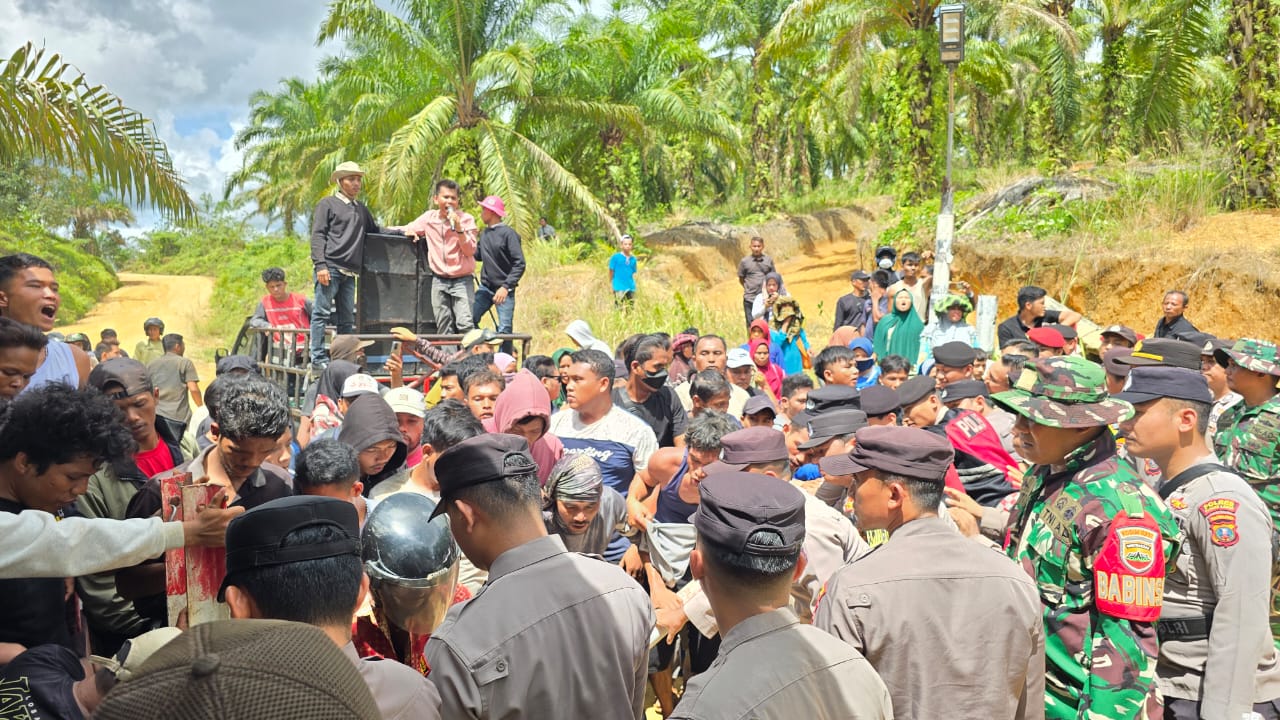 Masyarakat Desa Unterudang Minta PT Barapala Angkat Kaki