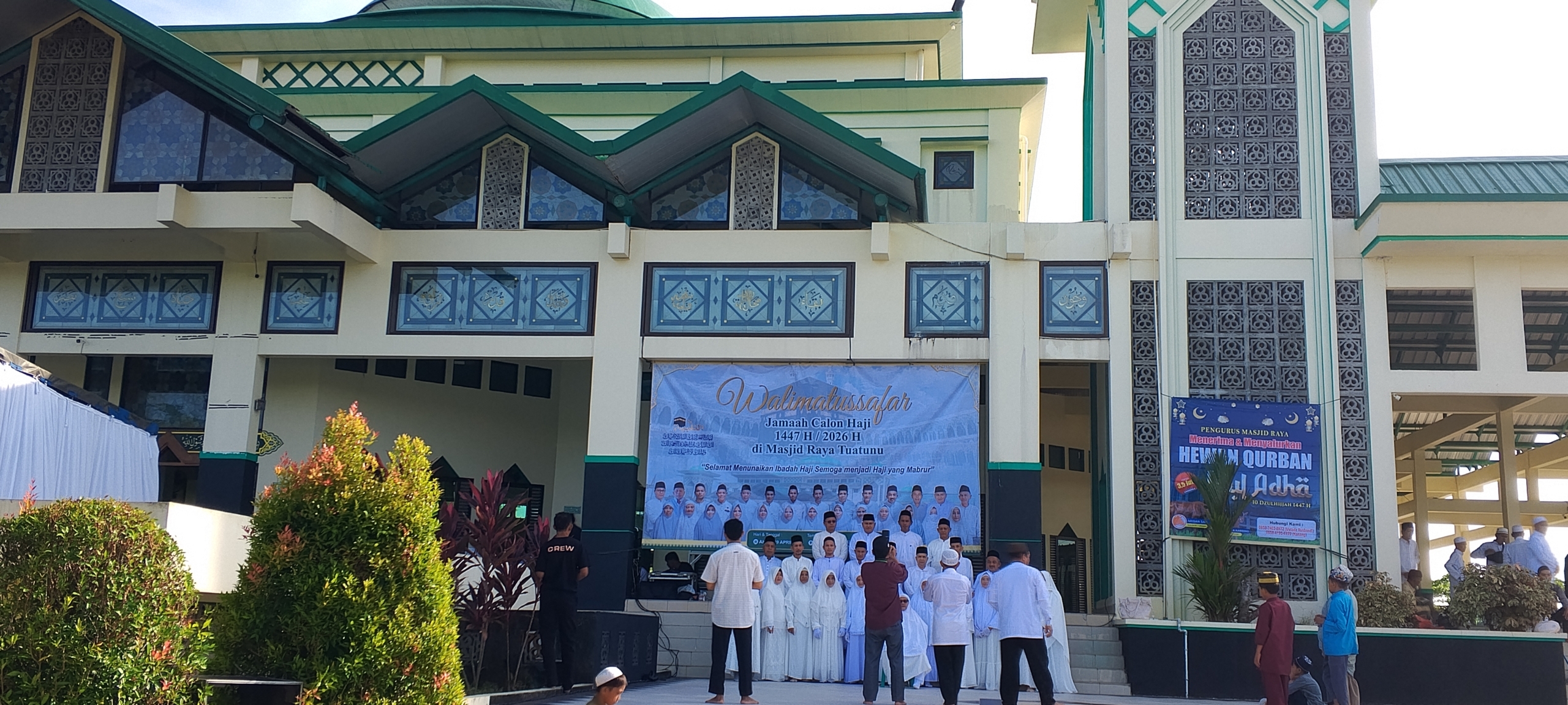 Walikota lepas Calon Jemaah Haji Tua Tunu