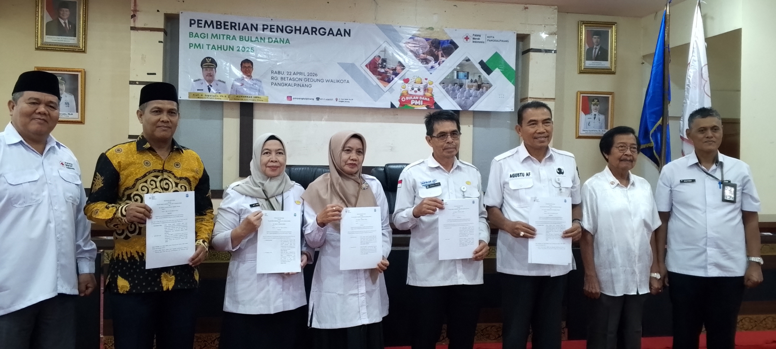 Pemkot berharap PMI kota Pangkalpinang Kolaborasi ke semua pihak