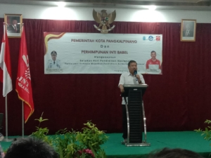 Pemkot Dan Perhimpunan INTI Babel bagikan bantuan alat Tulis Di Hari Pendidikan Nasional 2026
