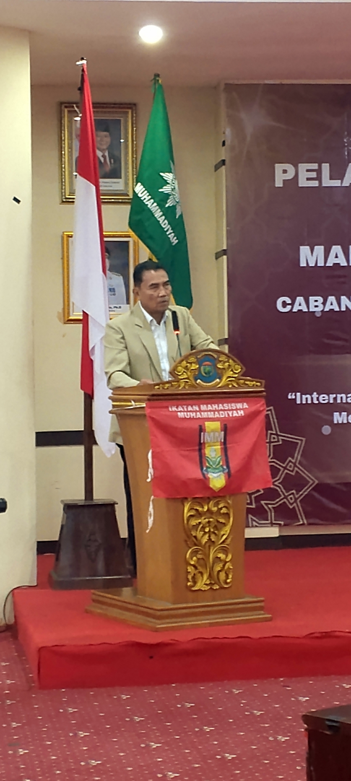 Eka Saputera Pimpin Cabang Ikatan Mahasiswa Muhammadiyah 2026-2027