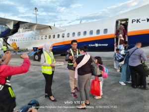 Pembukaan penerbangan Wing Air Rute Pangkalpinang -Batam (PP) bertepatan dengan Festival Pasir Padi Kota Pangkalpinang