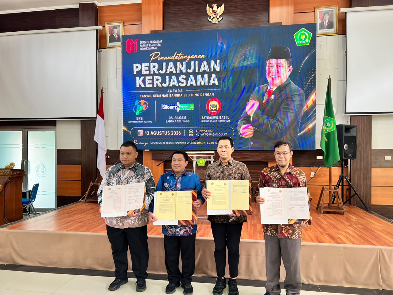 PLT H,Pril Marori  kolaborasi lintas Sektor kunci dalam menjaga dan kerukunan umat beragama di Babel