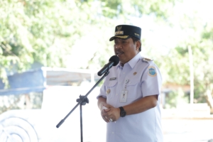 Prof Udin Pangkalpinang kekurangan 130 Tenaga Guru , Peletakan Batu Pertama Pembangunan Unit Sekolah Baru SMP negeri 11 Pangkalpinang