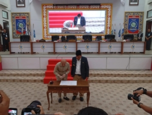 Rapat Paripurna DPRD Babel Pengambilan Keputusan Terhadap Ranperda Tentang Perubahan APBD Tahun 2026, Tujuh fraksi Menyetujui Ranperda Perubahan APBD 2026