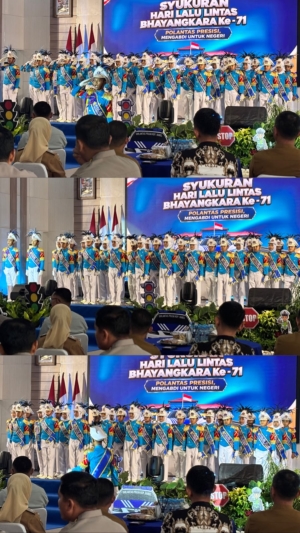 LUAR BIASA 31 POCIL SD NEGERI 3 PANGKALPINANG JADI KEBANGGAAN, TERPILIH LANGSUNG DIRLANTAS TAMPIL DI HUT LALU LINTAS BHAYANGKARA KE -71