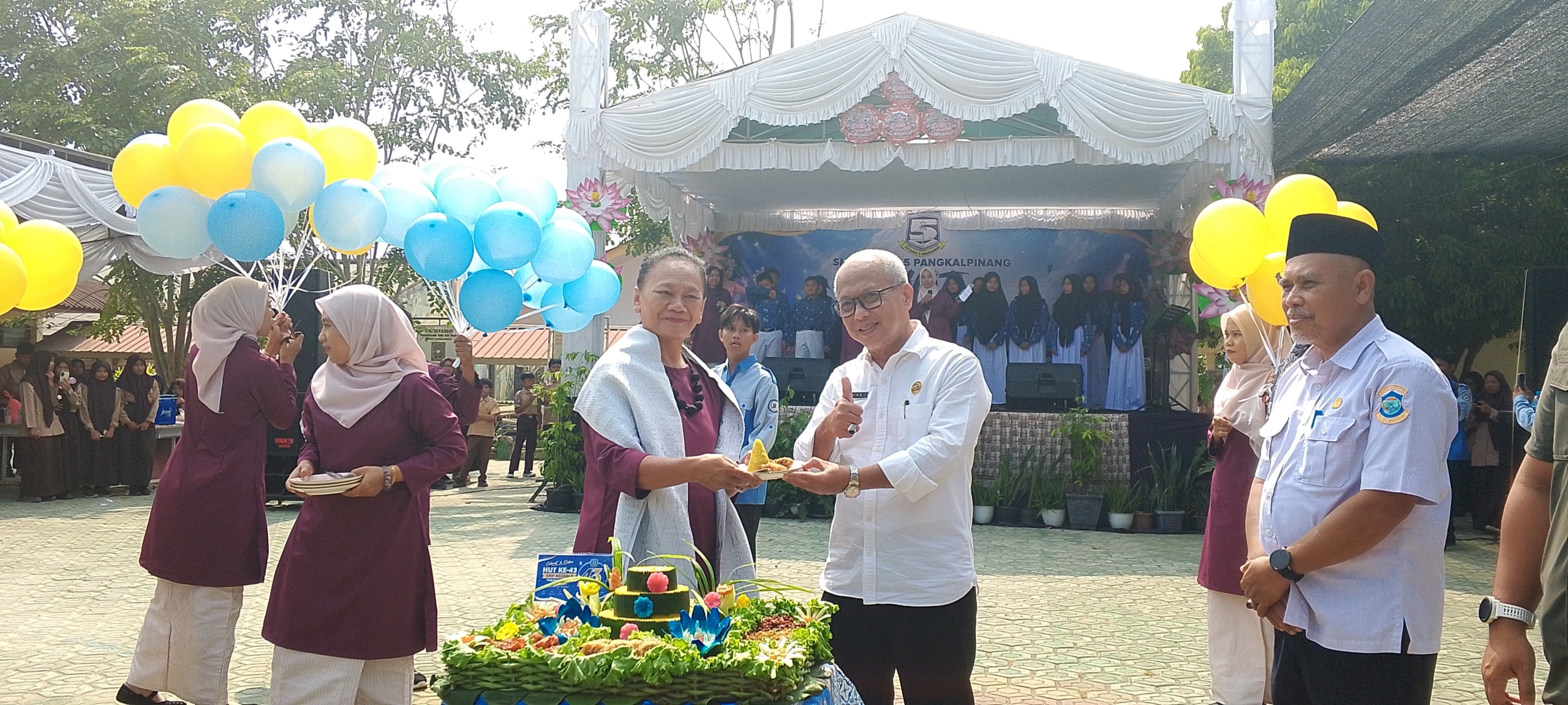 HUT SMPN 5 PANGKALPINANG, Darwin Mudah Mudahan lahir Hanta Yuda Berikutnya