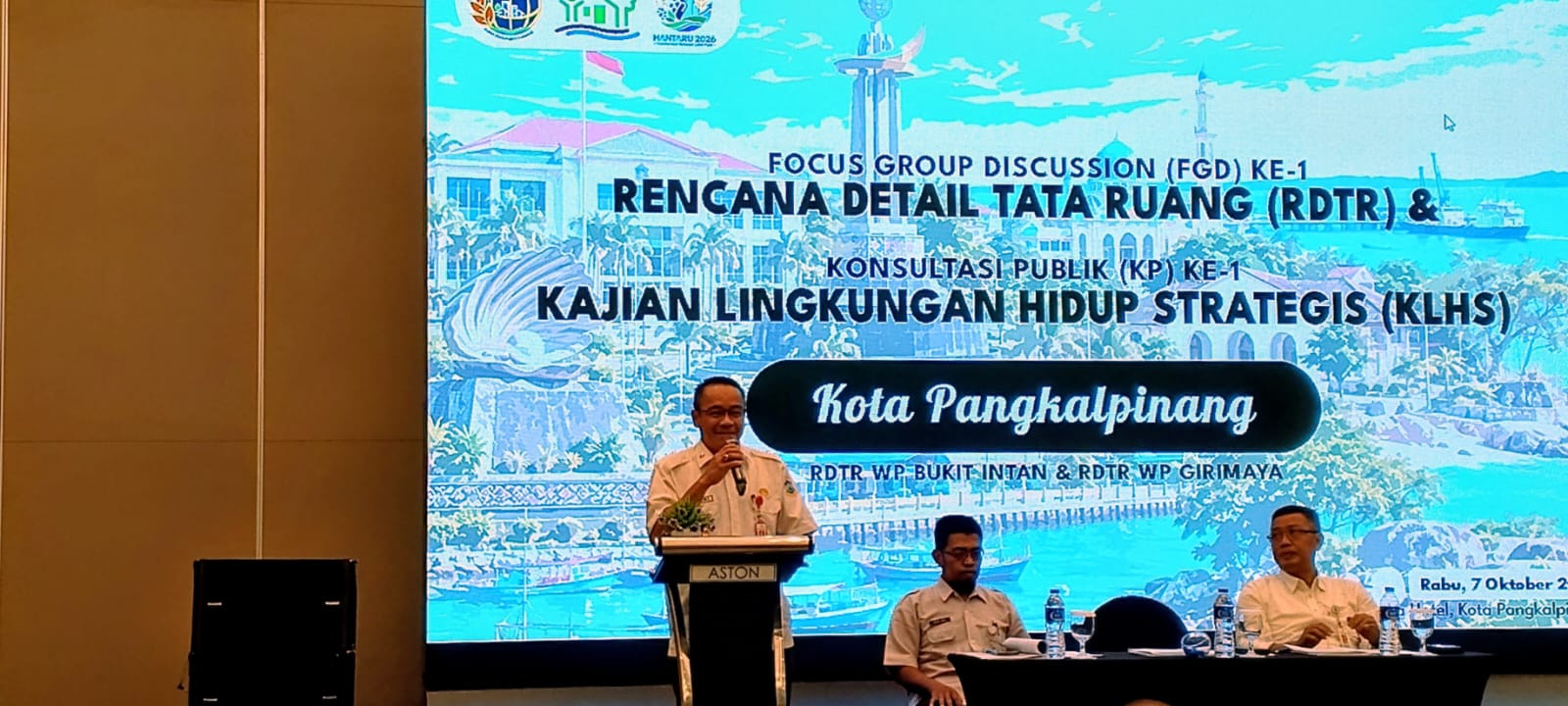 Juhaiini, Pemerintah Kota Pangkalpinang Percepat RDTR Bukit Intan dan Girimaya Sekaligus Kemudahan Investasi di Kota Pangkalpinang