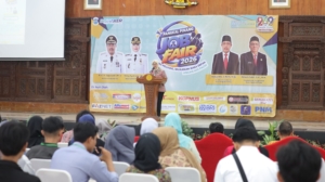 Penutupan Job Fair 2026 di Gedung Serba Guna ISB Atma Luhur, Dessy Ayutrisna Mendorong Terbukanya Kesempatan Kerja dan Menekan  Angka Pengangguran di Pangkalpinang