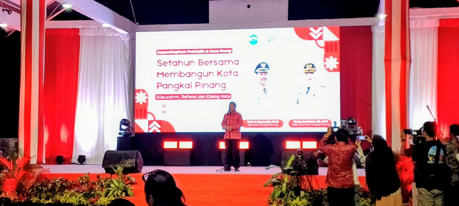 Silahturahmi Refleksi Satu Tahun Kepemimpinan Walikota dan Wakil Walikota Pangkalpinang dan Malam Penutupan Hari Jadi Kota Pangkalpinang Ke-269