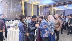 Walikota Saparudin Hadiri  Pisah Sambut Kapolda Babel di Ballroom Hotel Novotel